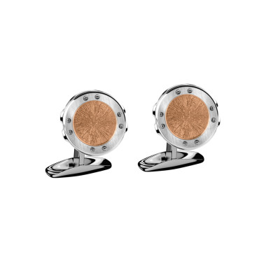         Versilbert, Accessoires/Sonstiges, Chopard Alpine Eagle Manschettenknöpfe 
