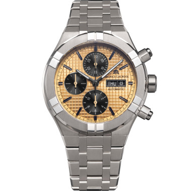 Herrenuhr, Automatik, Maurice Lacroix Aikon Automatic Titanium Chronograph