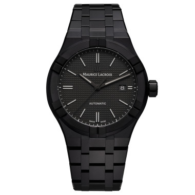         Damen- und Herrenuhr, Automatik, Maurice Lacroix Aikon Automatic Ceramic 42 mm