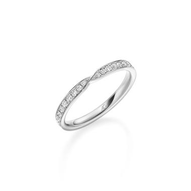 Ringe, Weißgold, August Gerstner Memoirering