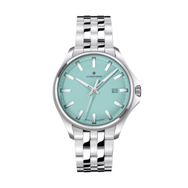         Damen- und Herrenuhr, Quarzwerk, Junghans Meister S Quarz 35