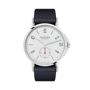 Automatik, Damenuhr- und Herrenuhruhr, NOMOS Glashütte Ahoi Neomatik 38 Datum