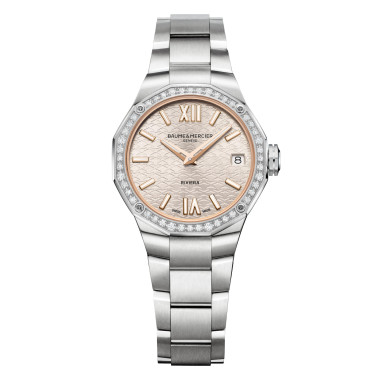         Damenuhr, Quarzwerk, Baume & Mercier Riviera