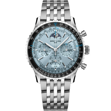        Herrenuhr, Automatik, Breitling Navitimer B19 Chronograph 43 Perpetual Calendar