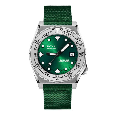 Automatik, Herrenuhr, Doxa SUB 600T SEA EMERALD