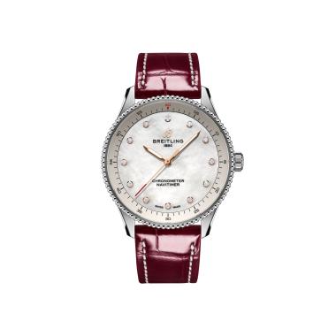 Damenuhr, Quarzwerk, Breitling Navitimer 32