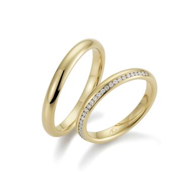Ringe, Rotgold, August Gerstner Trauringe