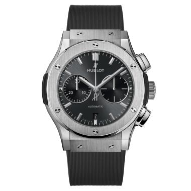 Herrenuhr, Automatik, Hublot Classic Fusion Racing Grey Chronograph Titanium 