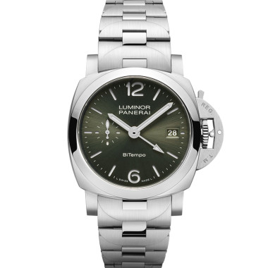 Damen- und Herrenuhr, Automatik, Panerai Luminor Quaranta BiTempo