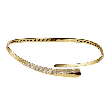 Halsschmuck, Gelbgold, Crivelli Halsreif LIKE REGULAR