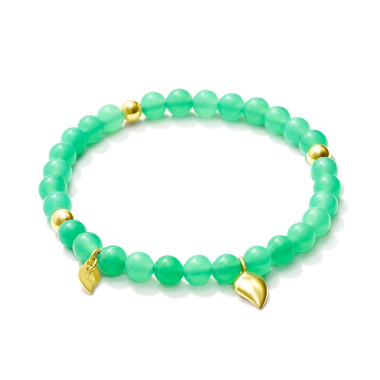 Armschmuck, Gelbgold, Tamara Comolli INDIA Armband Chrysoprase
