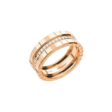 Ringe, Roségold, Chopard Ice Cube Ring