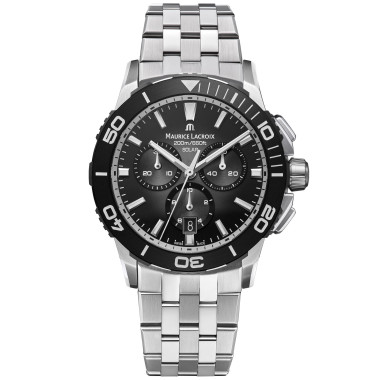         Damen- und Herrenuhr, Solar, Maurice Lacroix Pontos S Solar Chronograph