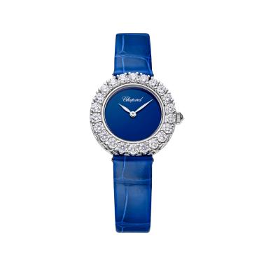 Damenuhr, Handaufzug, Chopard L'Heure du Diamant Rund