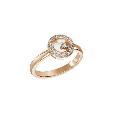 Ringe, Roségold, Chopard Happy Diamonds Icons Ring