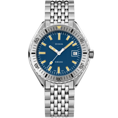         Damen- und Herrenuhr, Automatik, Doxa SUB 200 CARIBBEAN