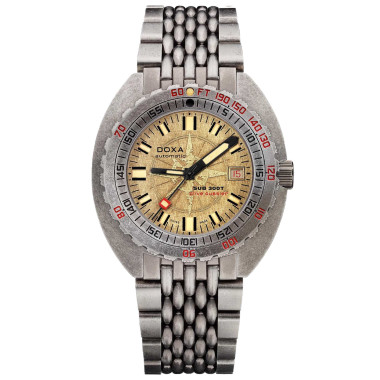 Unisex, Automatik, Doxa SUB 300T CLIVE CUSSLER