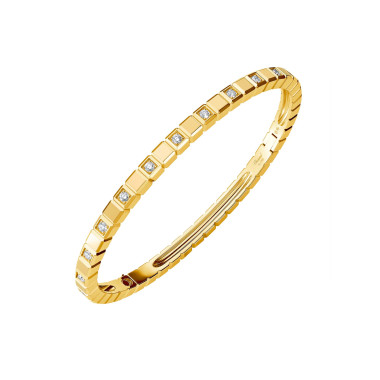         Gelbgold, Armschmuck, Chopard Ice Cube Pure Armreif