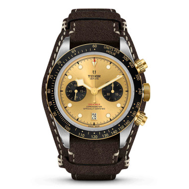         Damen- und Herrenuhr, Automatik, TUDOR Black Bay Chrono S&G