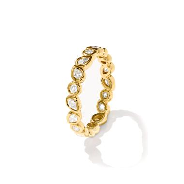 Ringe, Gelbgold, Tamara Comolli GYPSY Ring Memoire Classic
