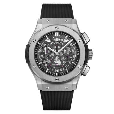 Herrenuhr, Automatik, Hublot Classic Fusion Aerofusion Titanium 
