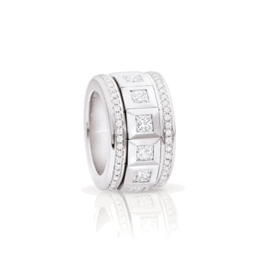 Ringe, Weißgold, Tamara Comolli CURRICULUM VITAE 77 Ring 