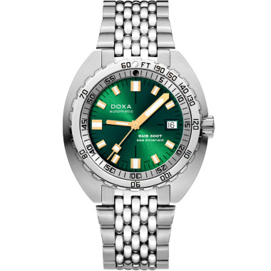 Automatik, Herrenuhr, Doxa SUB 300T SEA EMERALD