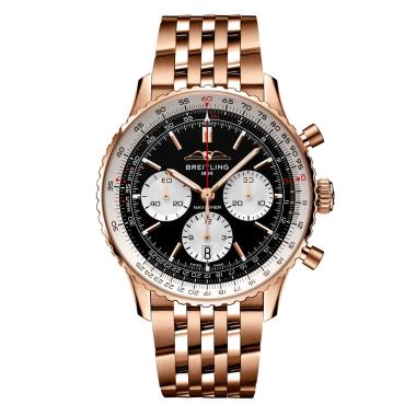 Herrenuhr, Automatik, Breitling Navitimer B01 Chronograph 43