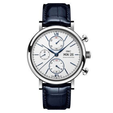 Damen- und Herrenuhr, Automatik, IWC PORTOFINO CHRONOGRAPH