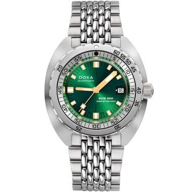         Herrenuhr, Automatik, Doxa SUB 300 SEA EMERALD