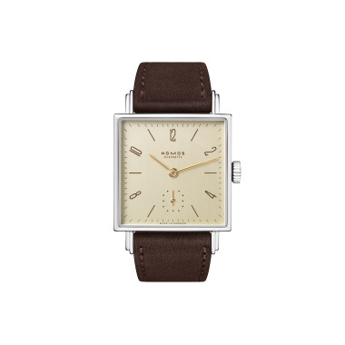         Damenuhr, Handaufzug, NOMOS Glashütte Tetra 27 Karat