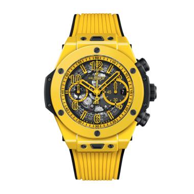Herrenuhr, Automatik, Hublot Big Bang Unico Yellow Magic 