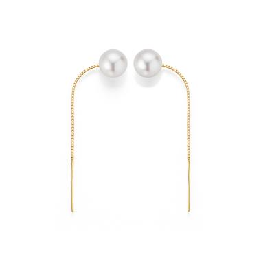 Ohrringe, Gelbgold, Yana Nesper New Basics Ohrhänger