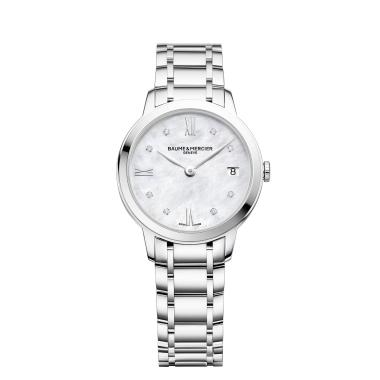 Damenuhr, Quarzwerk, Baume & Mercier Classima Lady