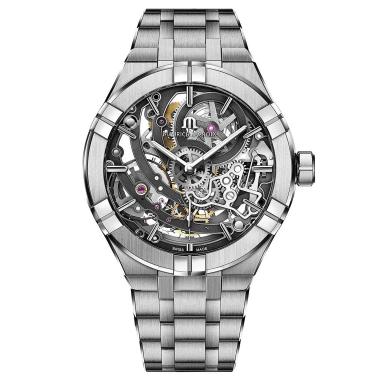 Herrenuhr, Automatik, Maurice Lacroix Aikon Automatic Skeleton