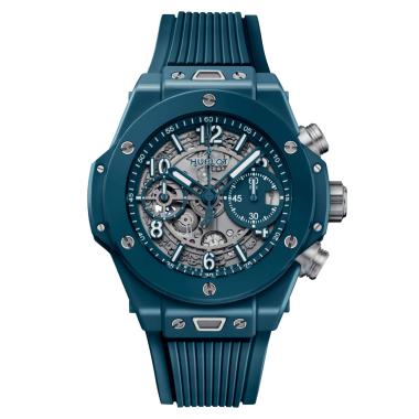 Unisex, Automatik, Hublot Big Bang Unico Petrol Blue Ceramic 