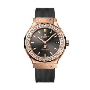 Unisex, Automatik, Hublot Classic Fusion Racing Grey King Gold Diamonds 