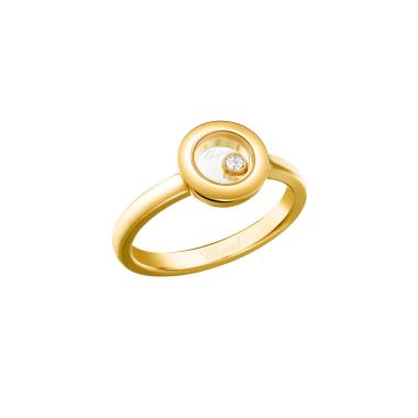 Ringe, Gelbgold, Chopard Happy Diamonds Icons Ring