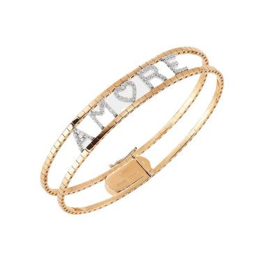 Armschmuck, Weißgold, Crivelli Armreif AMORE