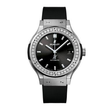 Unisex, Automatik, Hublot Classic Fusion Titanium Diamonds 