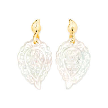 Ohrringe, Gelbgold, Tamara Comolli INDIA Ohrringe 