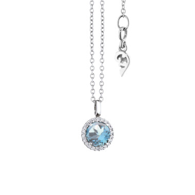         Weißgold, Halsschmuck, Capolavoro Collier Espressivo