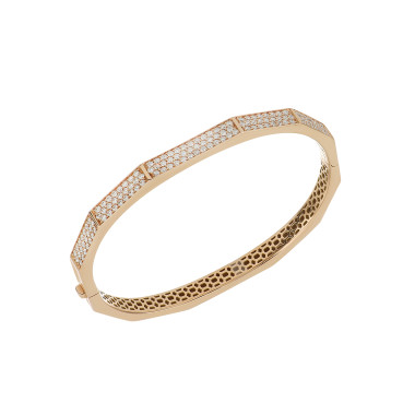 Armschmuck, Roségold, Crivelli Armreif Brave