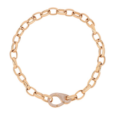 Halsschmuck, Roségold, Crivelli Halskette Sailor