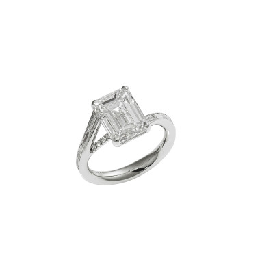         Weißgold, Ringe, Crivelli Diamantring Outstanding