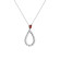 Chopard L'Heure Du Diamant Drop Anhänger mit Halskette - Bild 2