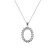 Chopard L'Heure du Diamant Marquise Anhänger mit Halskette - Bild 4