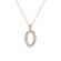 Chopard L'Heure du Diamant Marquise Anhänger mit Halskette - Bild 2