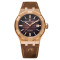 Leder, Bronze, Braun