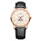 Leder, Rotgold, Beige